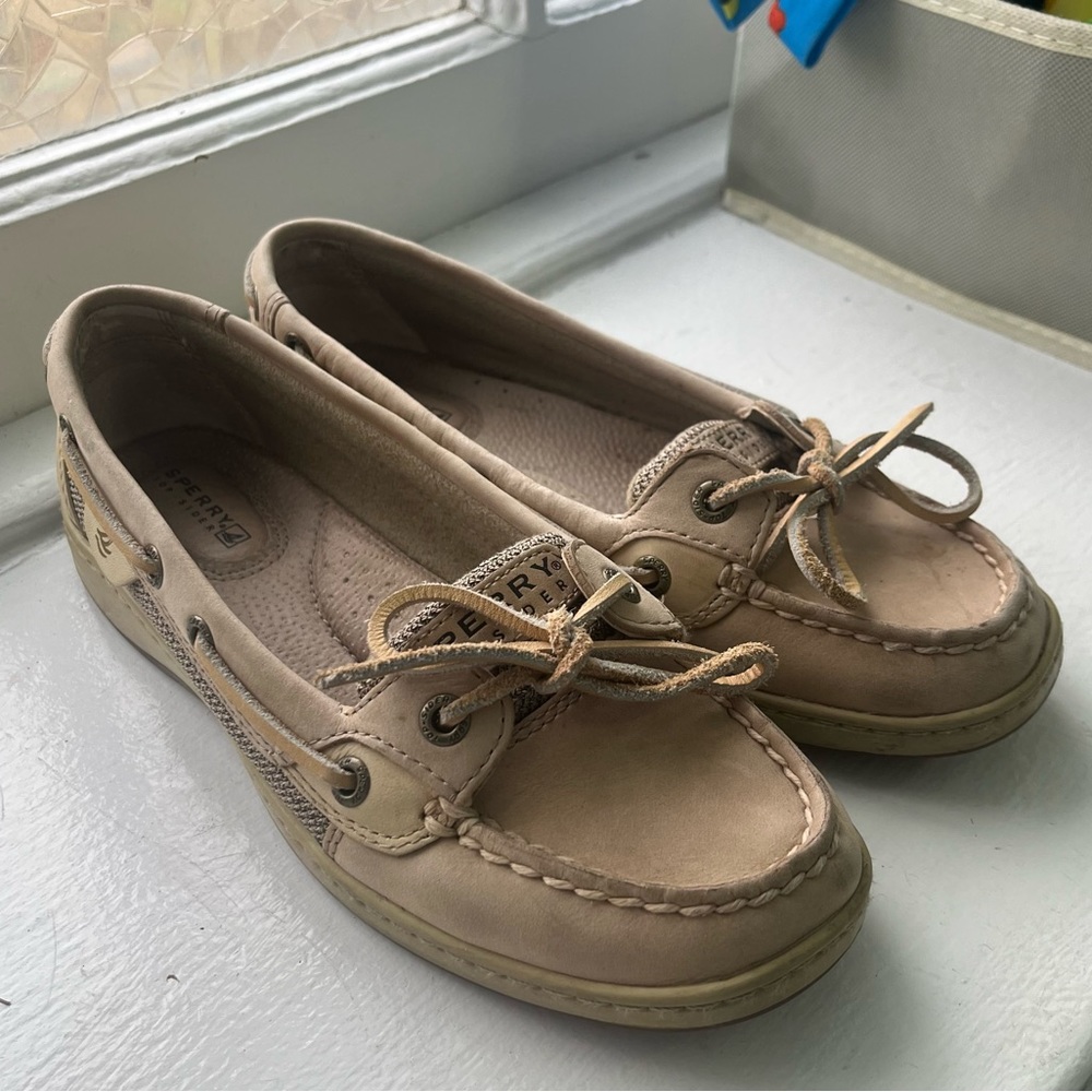 Sperry Top-Sider Angelfish boat shoes tan size 6.5M